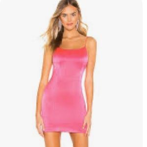 Alice + Olivia Nelle dress in Neon Pink Size 2